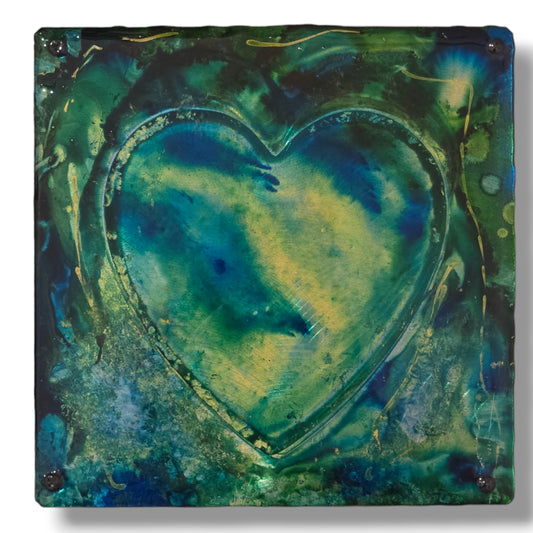 Heart Art Green ($135)