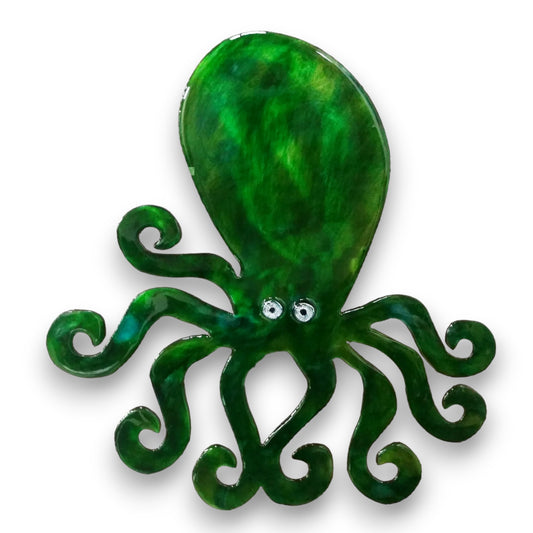 Metal Wall Art: Octopus by Kristen Hoard ($225)